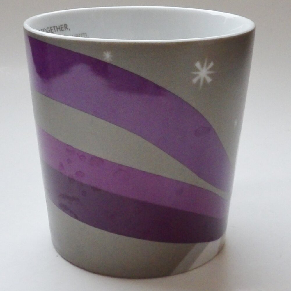 Set Bundle of 2 Starbucks 2011 Holiday Snowman Coffee Mugs Cups Large Size 16 oz - Picture 8 of 13